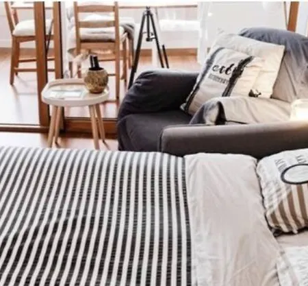 شقة T2 Vue Terrasse Sud 50m Canet-plage كانيه