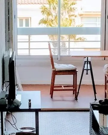 T2 Vue Terrasse Sud 50m Canet-plage Apartment