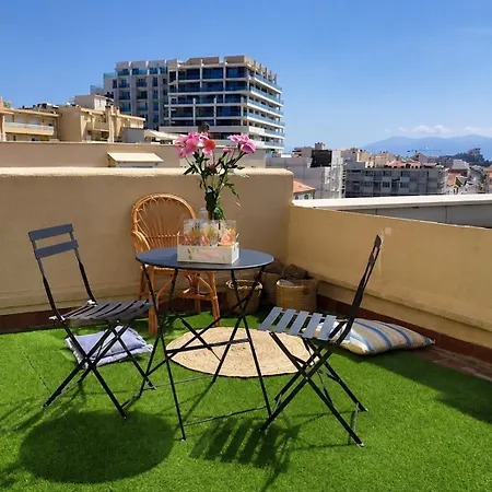 Апартаменты Canet-plage Terrasse Sud A 50m De La Кане