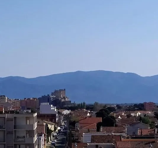 T2 Vue Terrasse Sud 50m Canet-plage Апартаменты