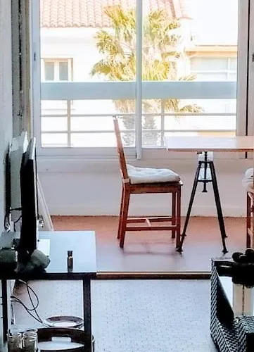 T2 Vue Terrasse Sud 50m Canet-plage Апартаменты