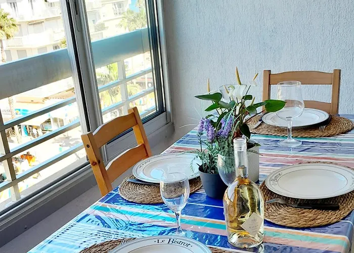 T2 Vue Terrasse Sud 50m Canet-plage Canet-en-Roussillon